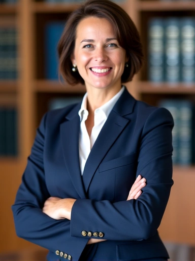Portrait of Sarah Johnson, Senior Partner
